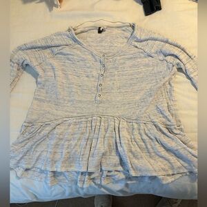 Free People Long Sleeve Top